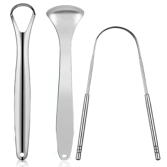HydriClean tongue scraper set